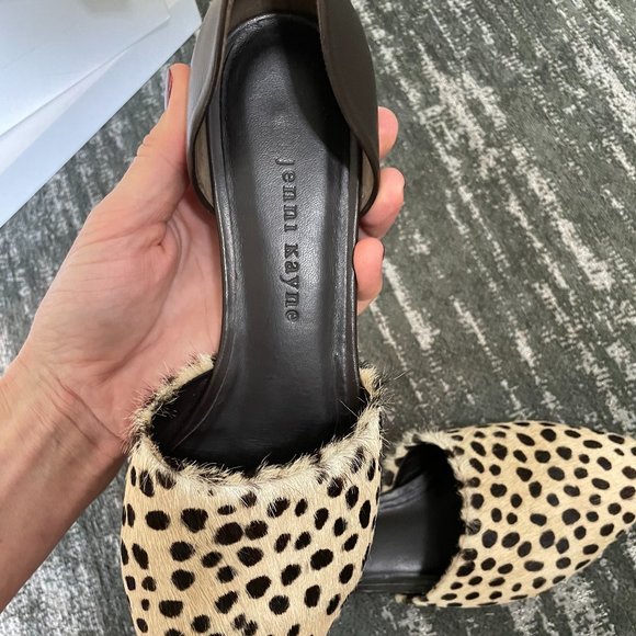 COPY - Jenni Kayne d'orsay cheetah/brown flats, size 39.5 / 9.5 / 9 - Picture 6 of 7